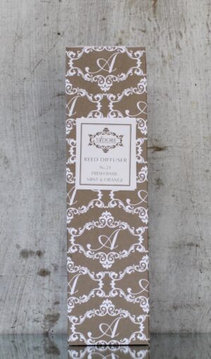 No.21 Fresh Basil, Mint & Orange - Reed Diffuser