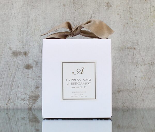 No.11 Cypress, Sage & Bergamot Natural Soy Candle